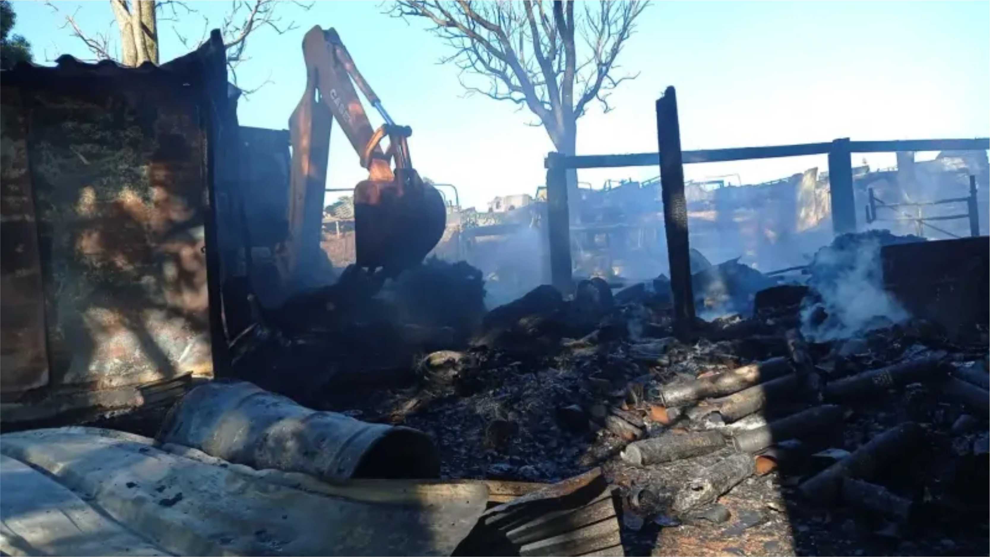 Incêndio destrói depósito do Museu Militar Brasileiro, em Panambi